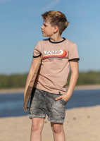 Jeans-Shorts Grau