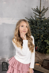 All For Kids Sweterek Kremowy