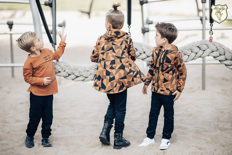 Kids By Voga Black Trousers with Suspenders