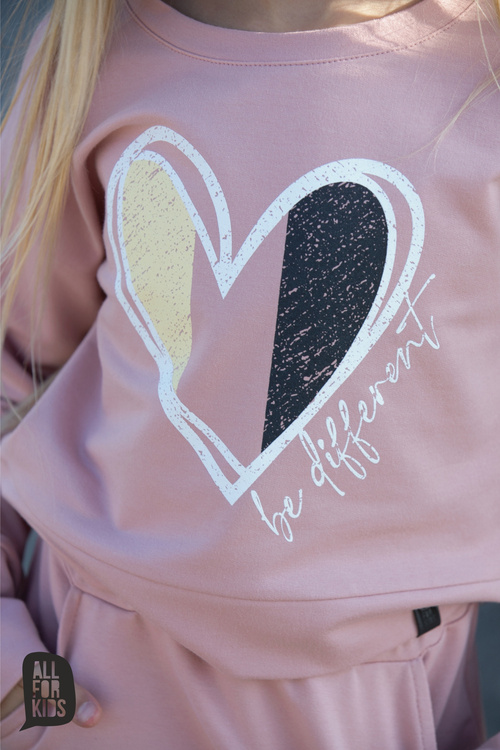 MashMnie Sweatshirt Crop Pink