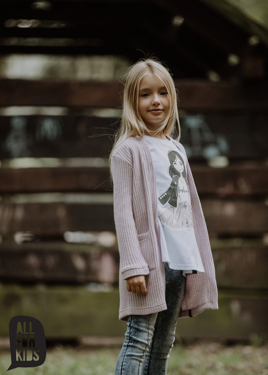 All For Kids Bluzka Laleczka Biel