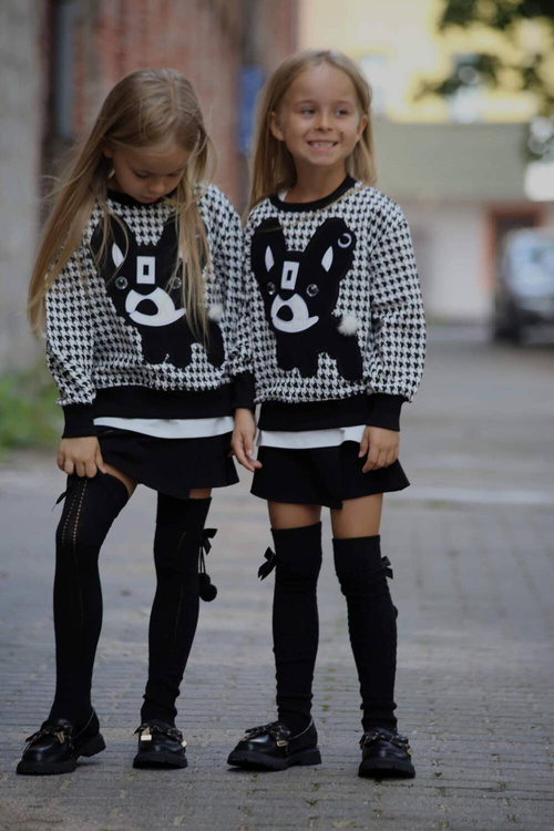 Pre Order Qba Bluza Buldog Pepitka