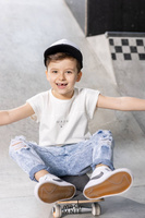 MashMnie Jeansy Boyfriend Blue