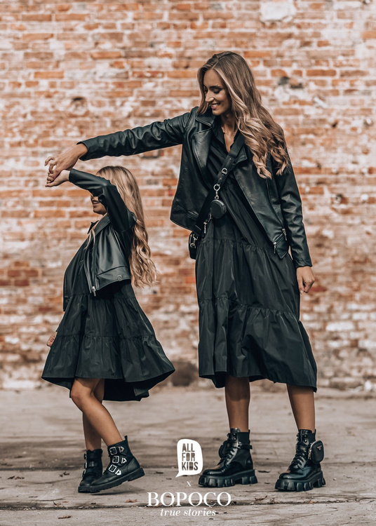 Kunstlederjacke Mädchen