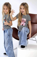 Qba Spodnie Jeans Niebieskie Szwedy