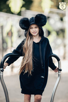 Kids By Voga Tunika Pompony Czerń