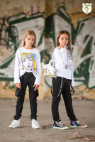 Kids By Voga Schwarze Hose mit Hosenträgern