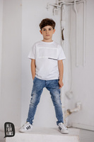 All For Kids Spodnie Jeans Blue