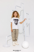 MashMnie Trainingsanzug Hose Beige