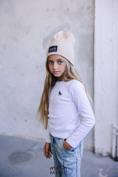 MashMnie Striped Blouse White