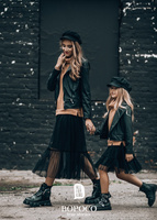 Kunstlederjacke Mädchen