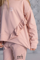MashMnie Bluza Falbanki Róż