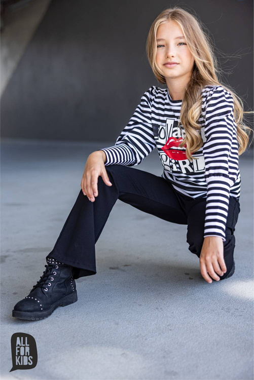 All For Kids Striped Blouse