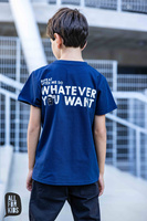 All For Kids T-shirt Granat