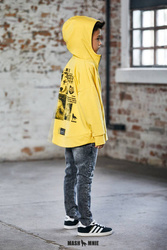 Sweatshirt mit Kapuze WILD WOLF Schwarz