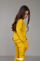 MashMnie Bluza Żółta Wolf Boys&Girls