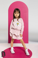 All For Kids Bluza Crop Róż