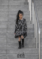 MashMnie Kleid Pinsel Rosa