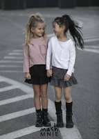 MashMnie Bluse Gestreift Rosa