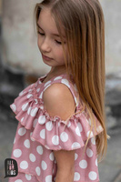 ALL FOR KIDS DRESS BOHO PINK