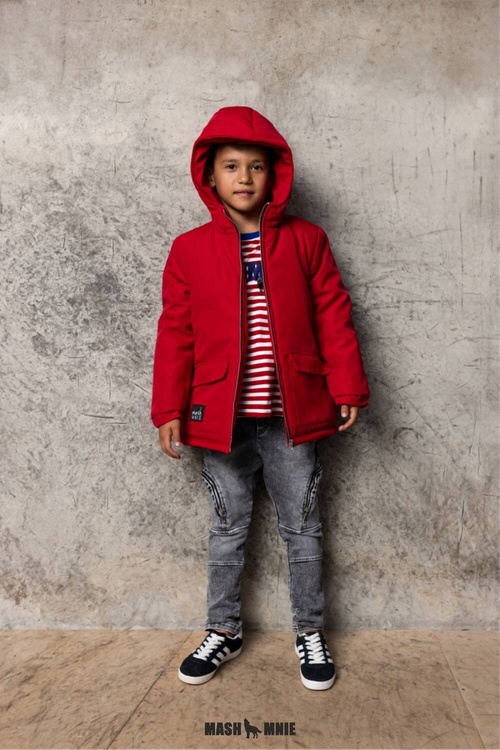 MashMnie Wild City Spodnie Jeans Szare