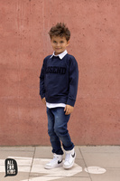 All For Kids Jeans-Hose Grau