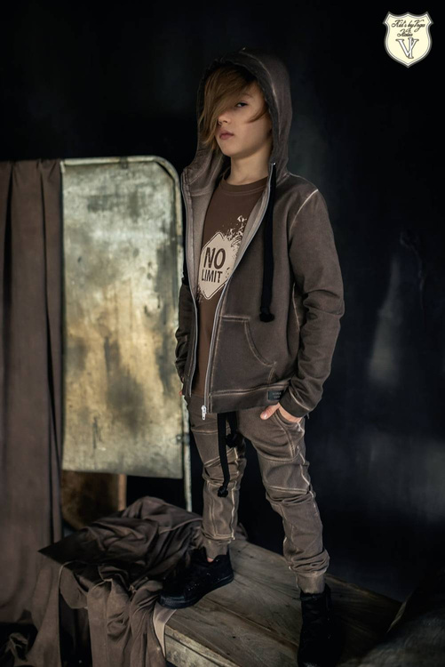 KIds By Voga Bluza Farba Brąz