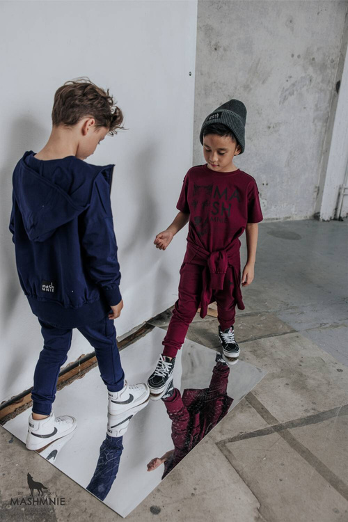 Hooded Sweatshirt WILD WOLF Black