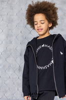 Hooded Sweatshirt WILD WOLF Black