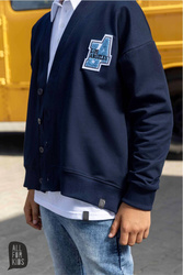 All For Kids Sweterek Granatowy