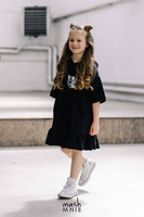 All For Kids Jeans Kleid Blau