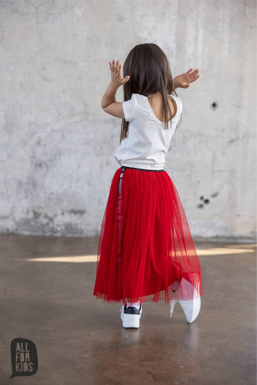 ALL FOR KIDS T-SHIRT FRILLS