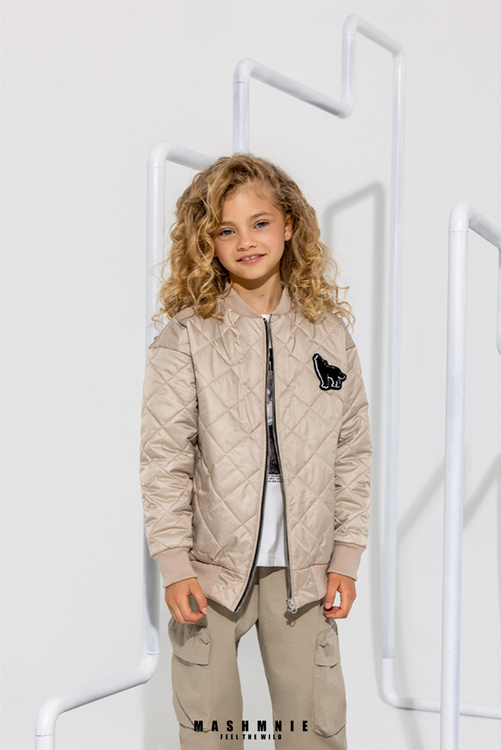 MashMnie Tracksuit Pants Beige