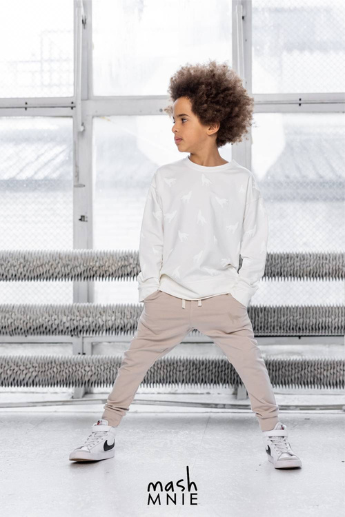 Cotton Team Wolf blouse