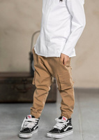 MashMnie Trainingsanzug Hose Beige