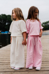 Kiz tracksuit BLANKA white (top + pants)