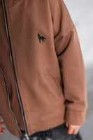 Sweatshirt mit Kapuze WILD WOLF Schwarz                                                 
