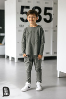 All For Kids Jeans-Hose Grau