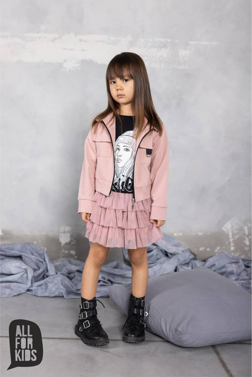 All For Kids T-shirt Mädchen Schwarz
