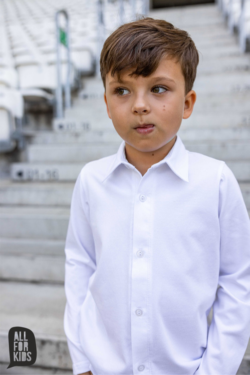 ALL FOR KIDS SHIRT WHITE BOY