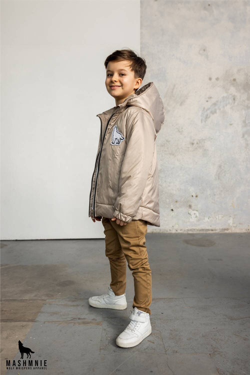 MashMnie Trainingsanzug Hose Beige