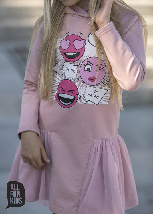 All For Kids Emoji Kleid