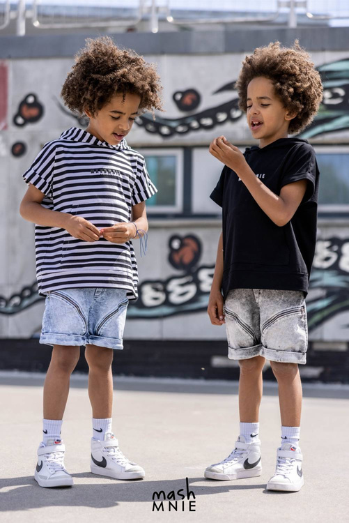 MashMnie Szorty Kieszonki Grey