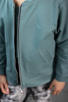 Bomberjacke Einzigartig Blau