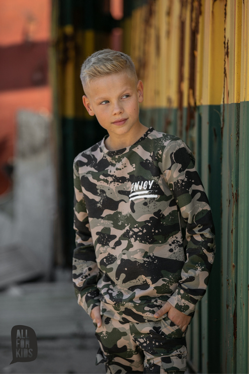 All For Kids Bluza Moro                                                                  