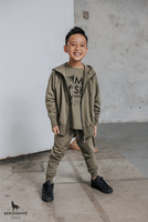 Hooded Sweatshirt WILD WOLF Black