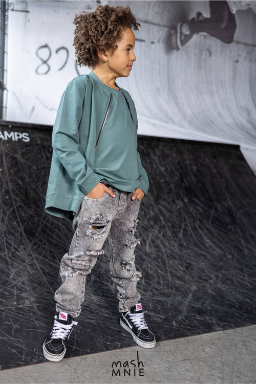 Bomberjacke Einzigartig Blau