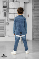MashMnie Spodnie Jeans Niebieskie
