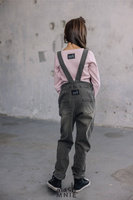 MashMnie Gestreifte Bluse Weiß