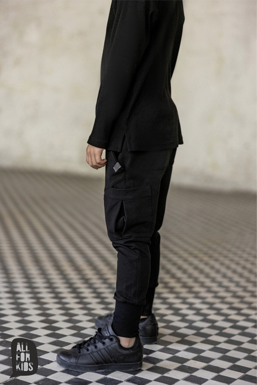 All For Kids Bluse Lang Schwarz